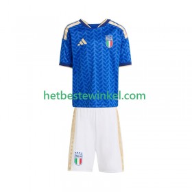 Italië Voetbalshirts Kind Thuis World Cup 2026